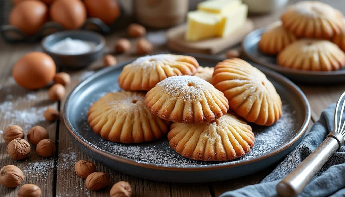 découvrez comment préparer des biscuits madeleine à la noisette délicieux, moelleux et parfumés, grâce à notre recette facile et rapide.
