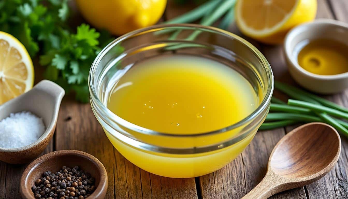 apprenez à préparer une sauce vinaigrette sans vinaigre savoureuse et facile, idéale pour relever vos salades avec des ingrédients simples et naturels.