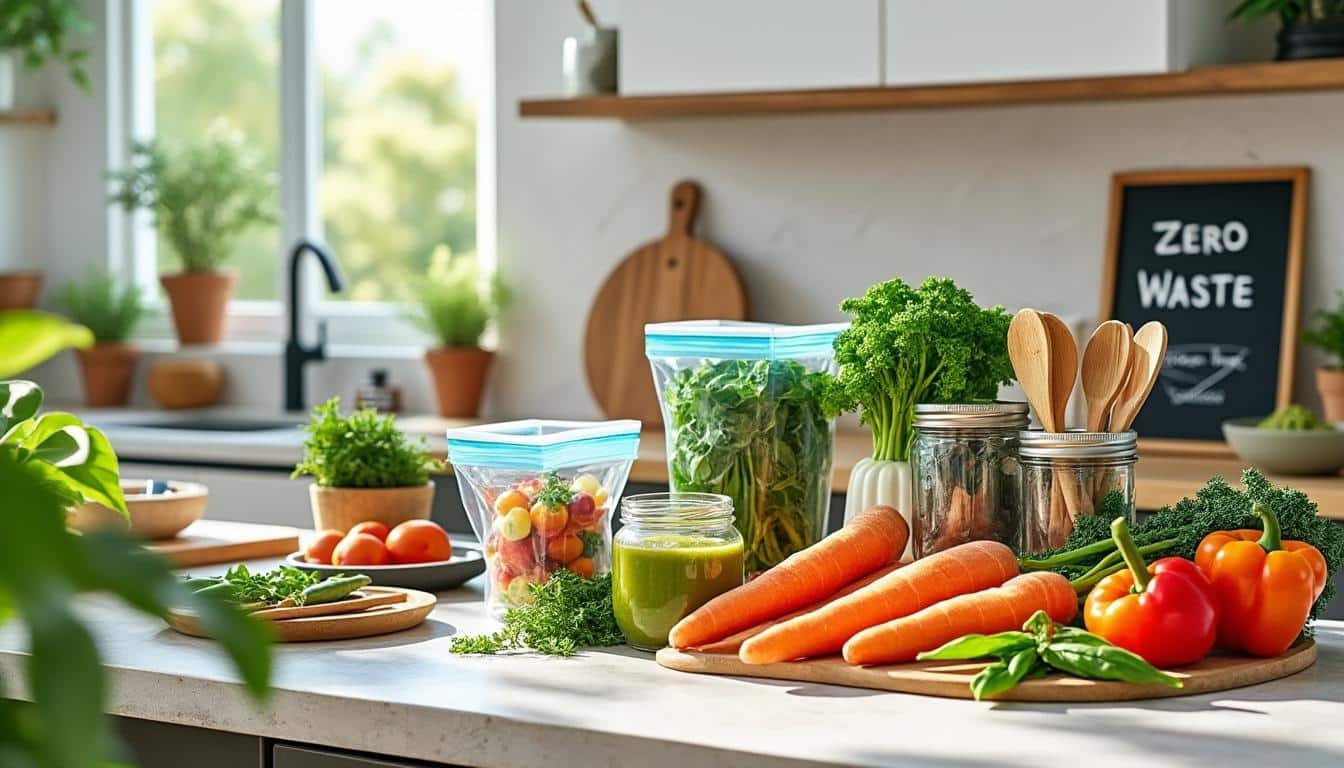 découvrez comment réduire le gaspillage alimentaire en cuisine avec des astuces simples pour tout utiliser ou jeter très peu.