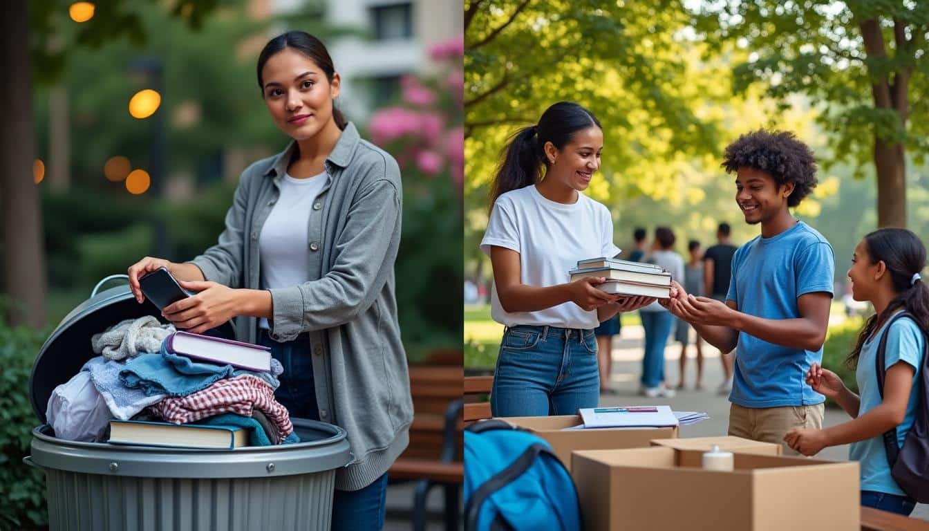 découvrez pourquoi il est préférable d'échanger ou de donner plutôt que de jeter, pour réduire le gaspillage et favoriser une consommation responsable.
