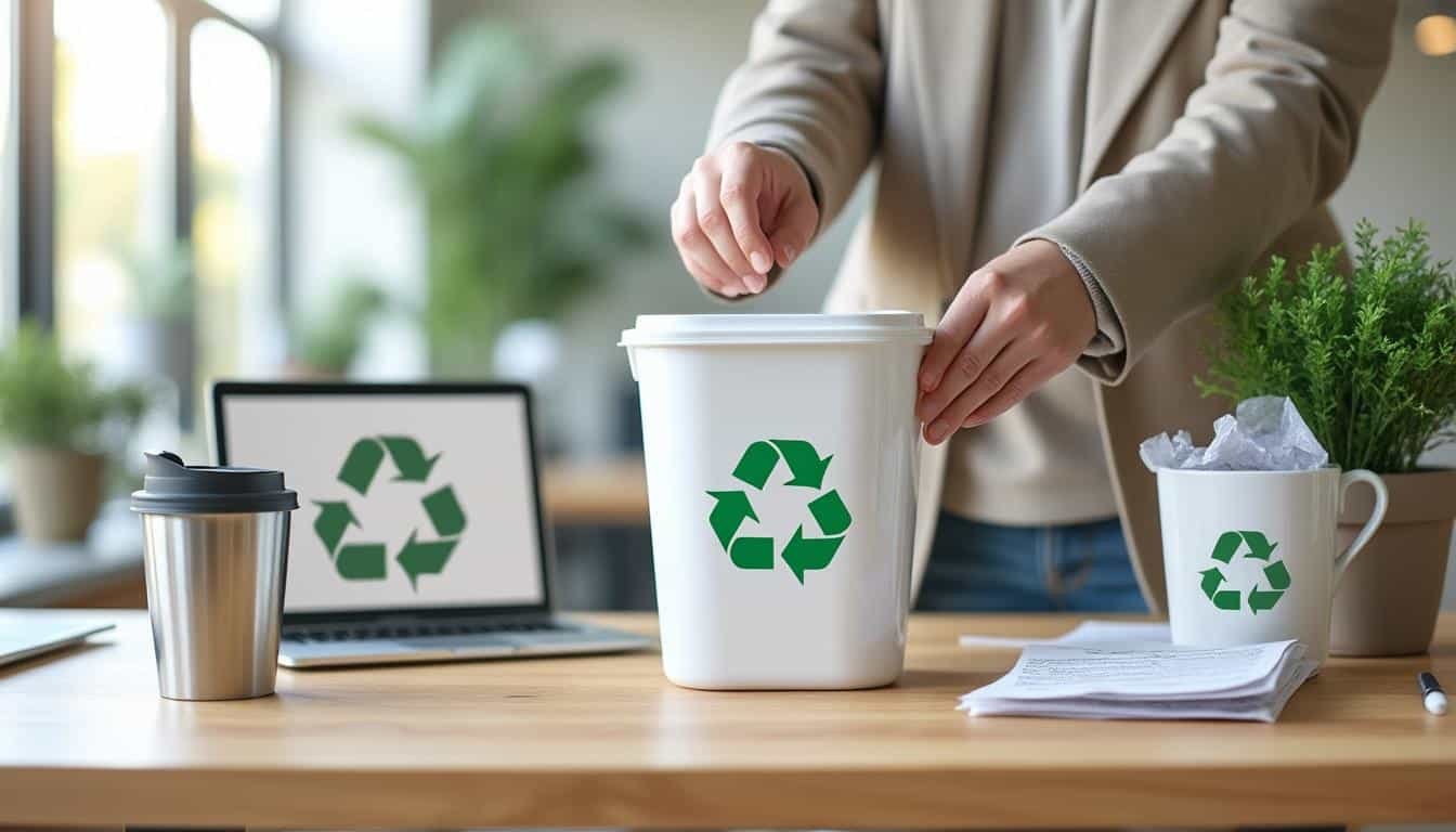 découvrez des astuces pratiques pour réduire le volume de vos déchets au travail et adopter une démarche écoresponsable au bureau.