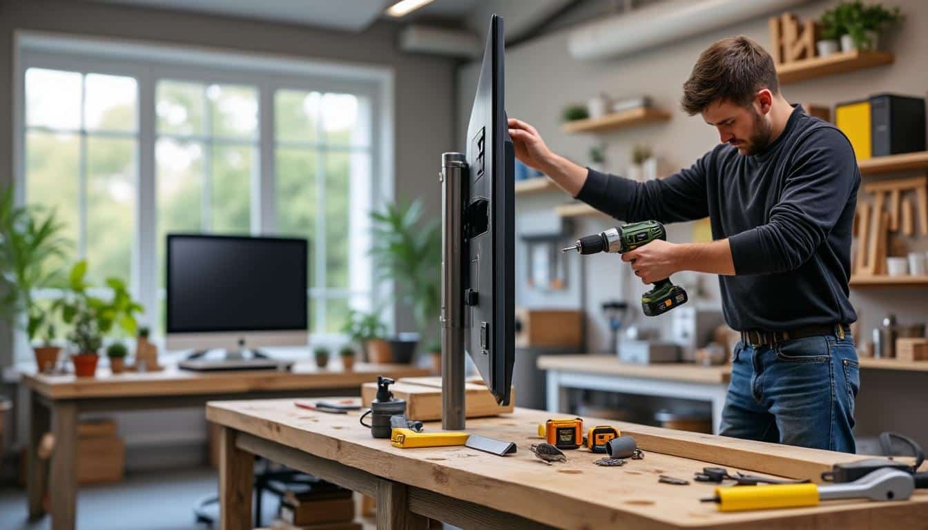 découvrez comment fabriquer facilement un support tv mural fait maison grâce à notre guide étape par étape, idéal pour personnaliser votre espace tout en réalisant des économies.